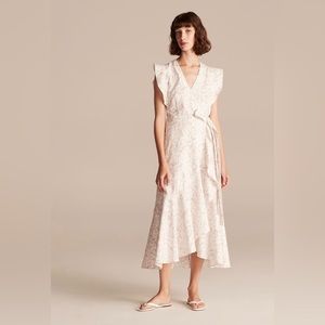 Rebecca Taylor zadie floral wrap dress 🪷